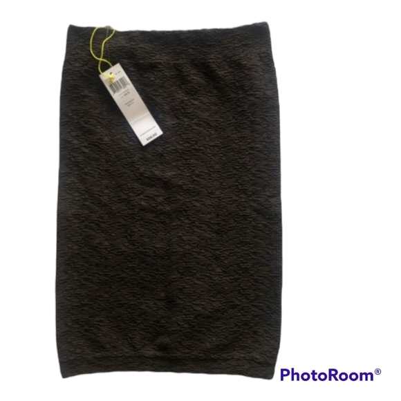 2/$20 BCBGeneration Textured Brown Knit Tube Skirt - Picture 1 of 6